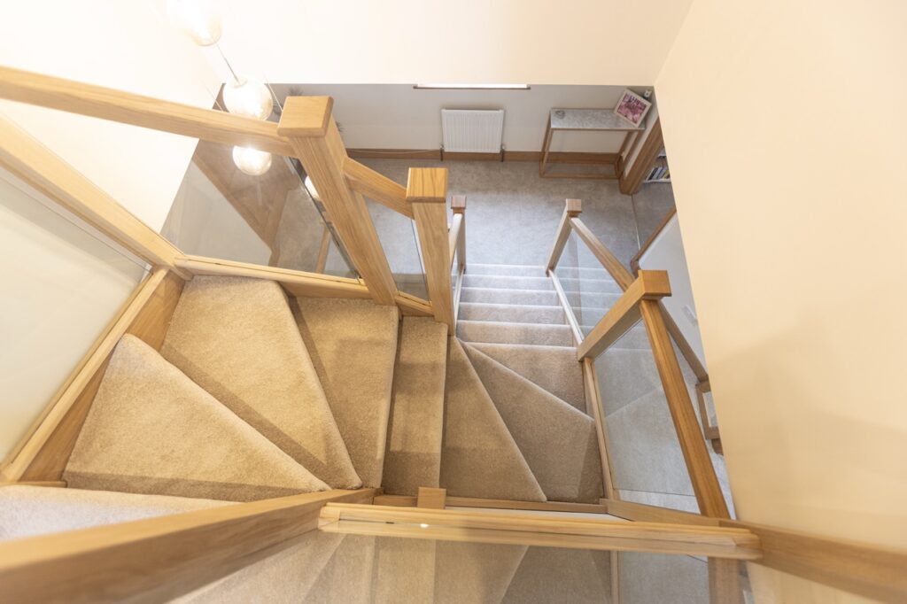 stairs to double bedroom