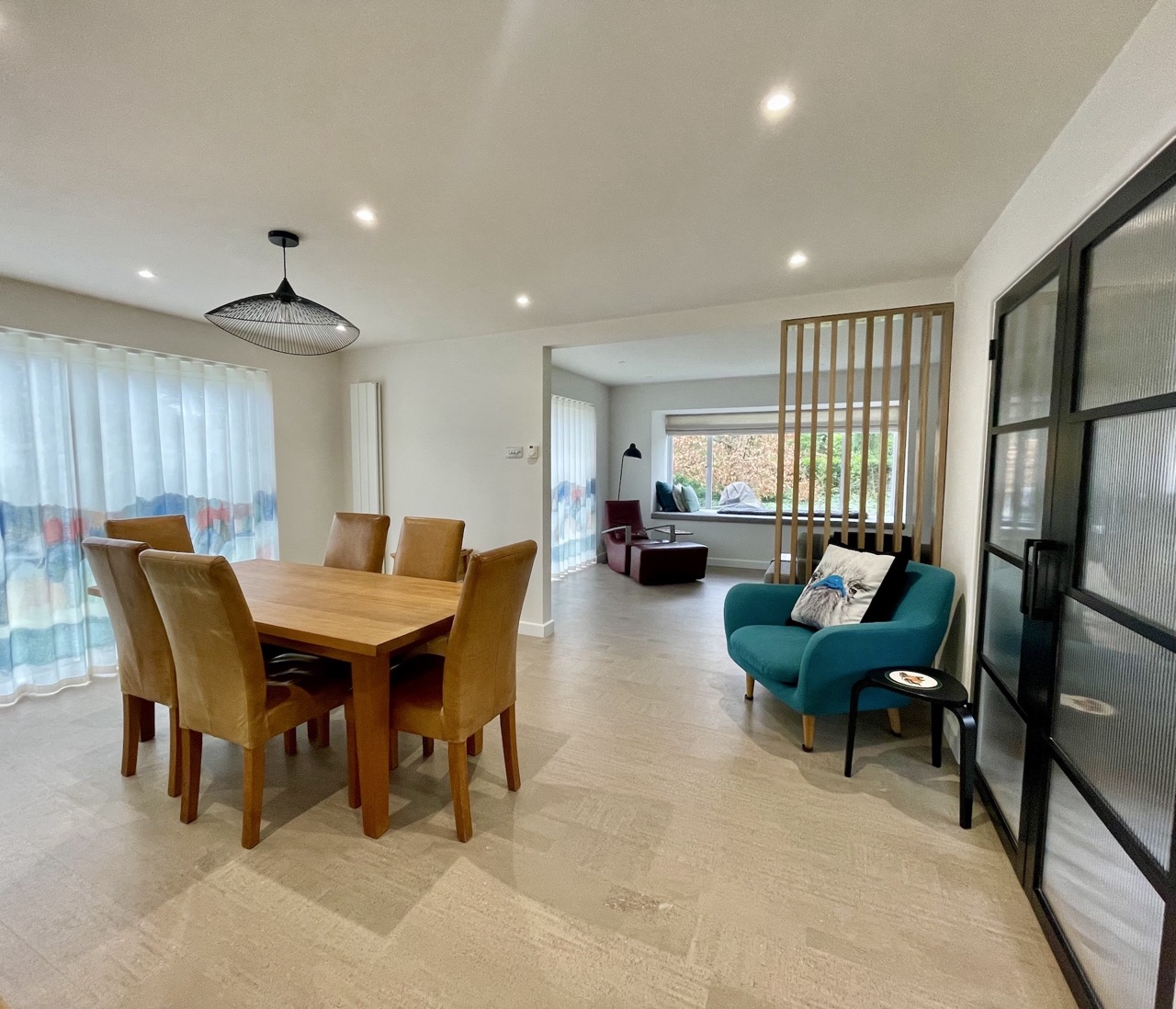 dining and living area extension