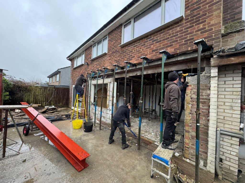 hampshire extension project in progress