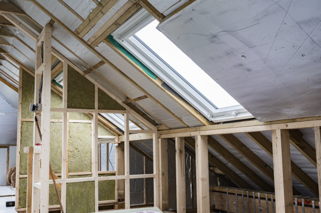 loft conversion in progress