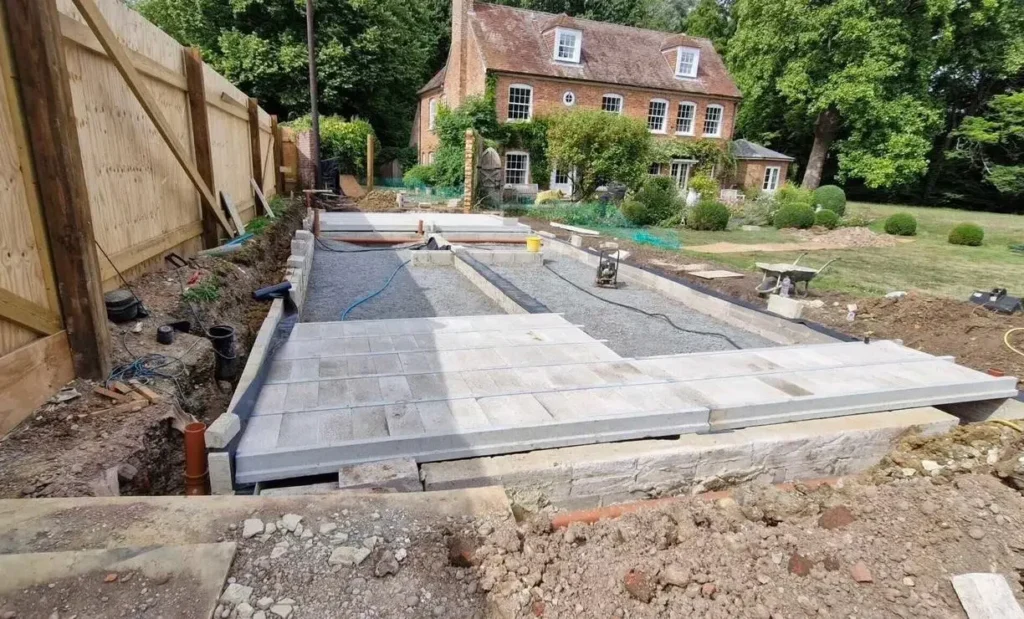 new build foundations Romsey