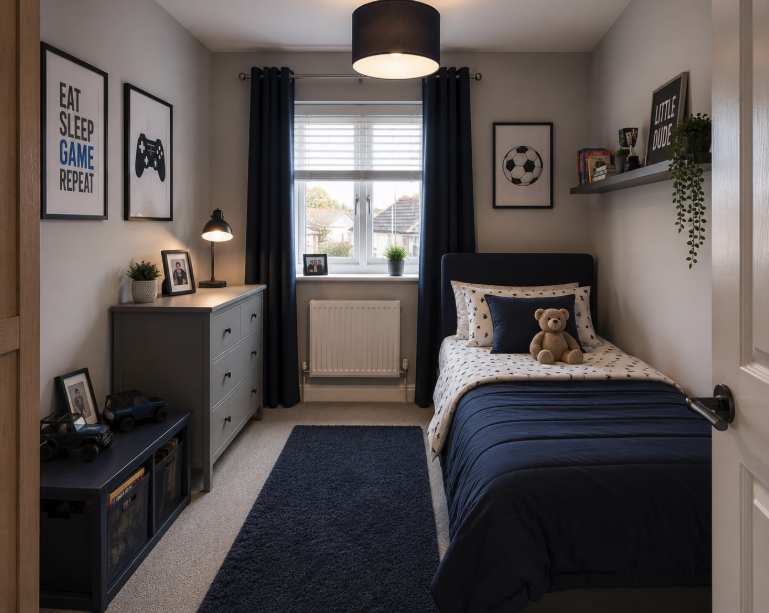 house extension boys bedroom